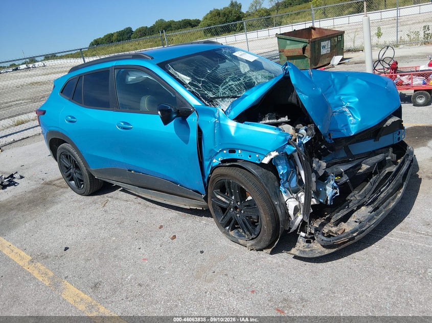 Vin: kl77lkep7sc034832, lot: 46563365, chevrolet trax fwd activ 20251