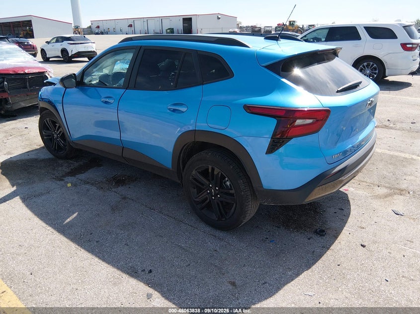 Vin: kl77lkep7sc034832, lot: 46563365, chevrolet trax fwd activ 20253