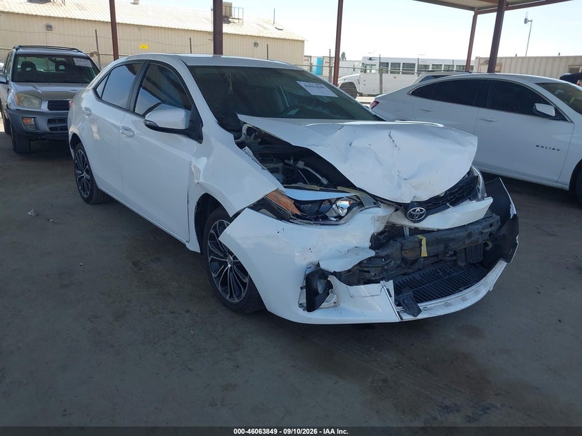 Vin: 5yfburhe4gp435296, lot: 46563376, toyota corolla s premium 2016 img_1