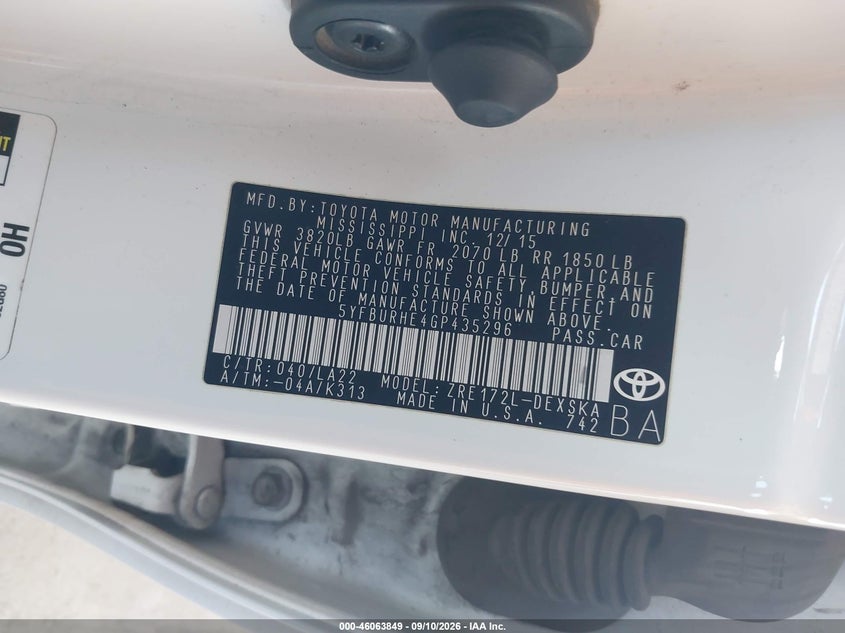 TOYOTA COROLLA - zdjęcie 9