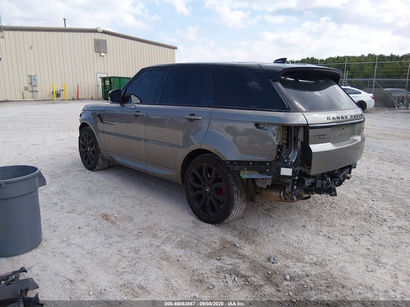 Vin: salwr2se1la706213, lot: 46563394, land rover range rover sport hse dynamic 20203
