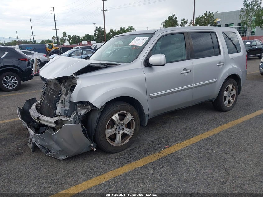 2015 Honda Pilot, Front End, IAAI, VIN 5FNYF3H70FB017119 — photo 2