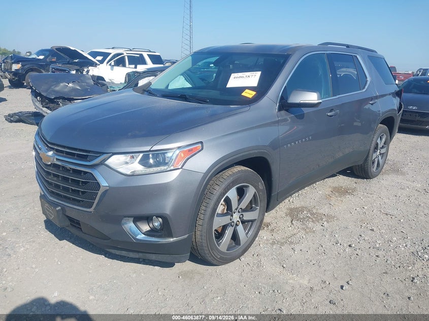 Vin: 1gnerhkw9kj179588, lot: 46563404, chevrolet traverse 3lt 20192