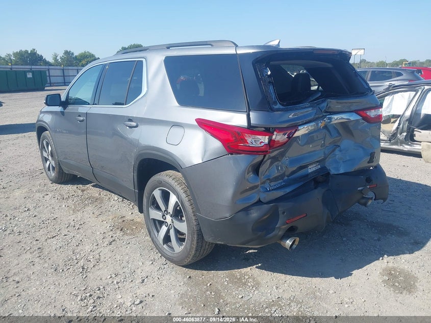 Vin: 1gnerhkw9kj179588, lot: 46563404, chevrolet traverse 3lt 20193