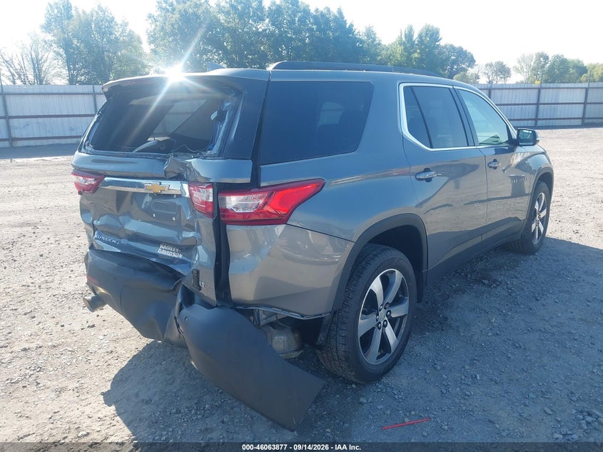 Vin: 1gnerhkw9kj179588, lot: 46563404, chevrolet traverse 3lt 20194