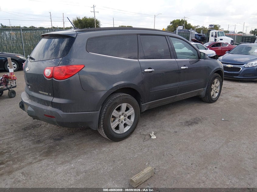 Vin: 1gnlrfed0aj252447, lot: 46563416, chevrolet traverse lt 20104