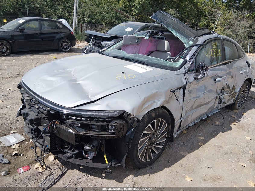 Vin: kmhl54jj2ta139005, lot: 46563435, hyundai sonata hybrid limited 20262