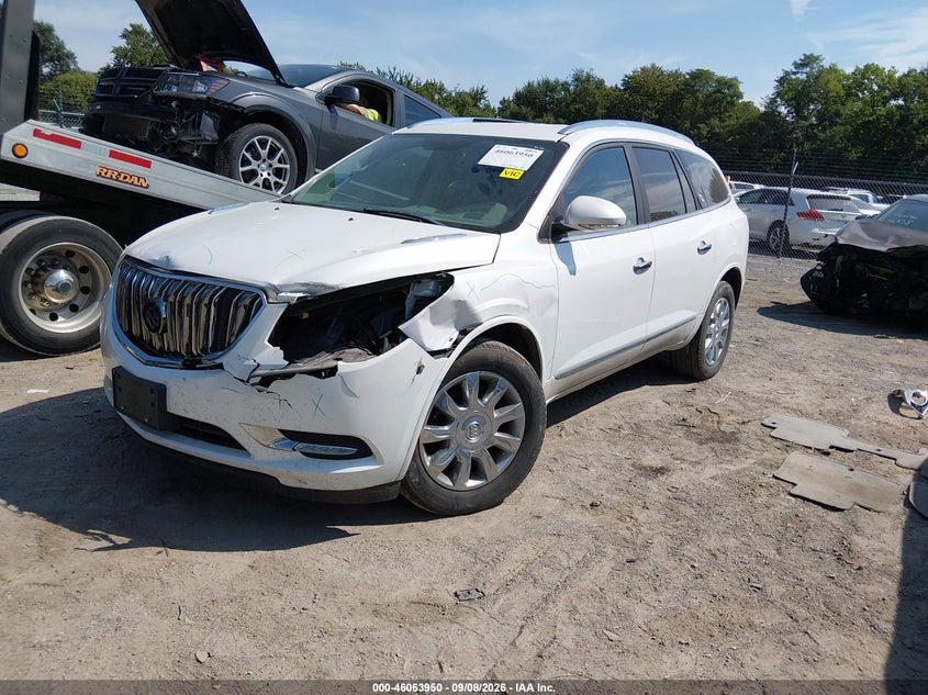 Vin: 5gakvbkd4gj258954, lot: 46563477, buick enclave leather 20162