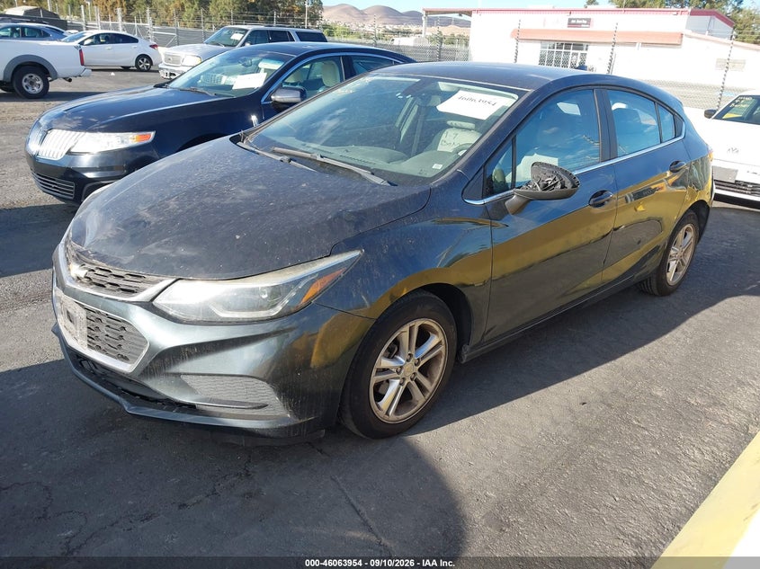Vin: 3g1be6sm1js543616, lot: 46563481, chevrolet cruze lt auto 20182