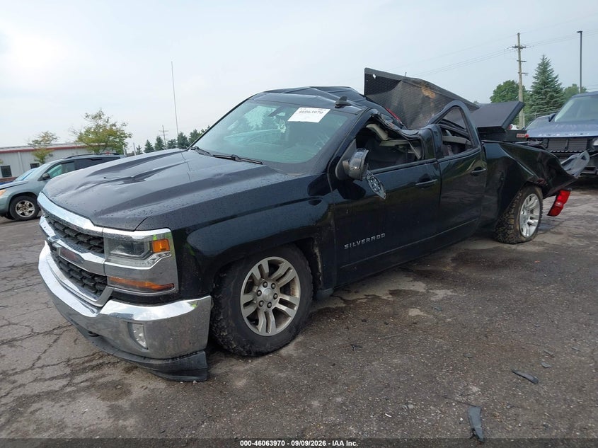 Vin: 1gcvkrec2hz169841, lot: 46563497, chevrolet silverado 1500 1lt 20172