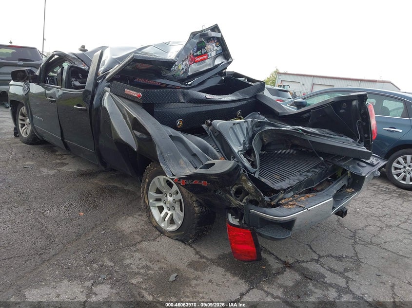 Vin: 1gcvkrec2hz169841, lot: 46563497, chevrolet silverado 1500 1lt 20173