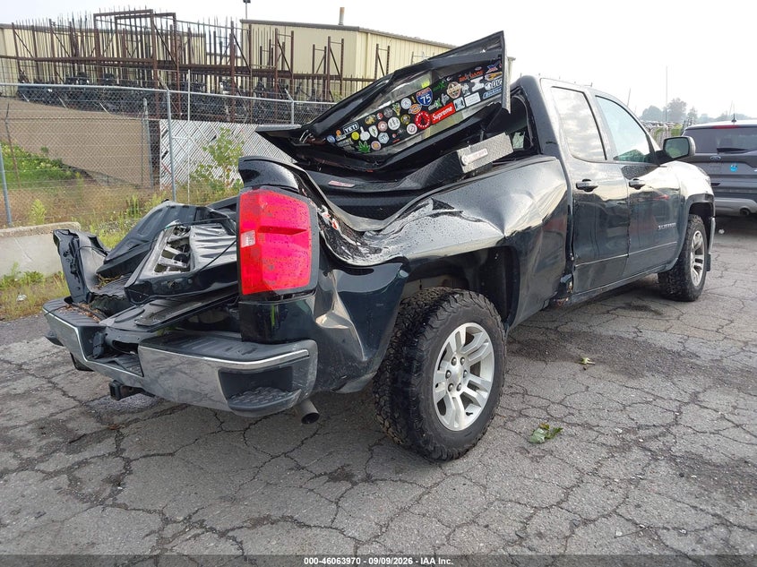 Vin: 1gcvkrec2hz169841, lot: 46563497, chevrolet silverado 1500 1lt 20174