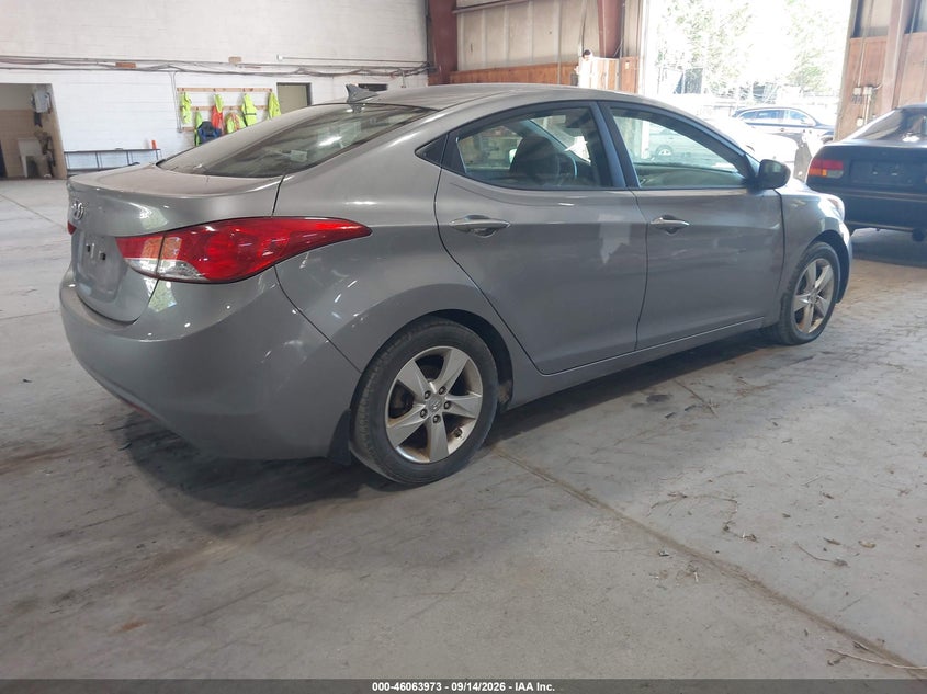 Vin: kmhdh4aexcu308023, lot: 46563501, hyundai elantra gls (ulsan plant) 20124
