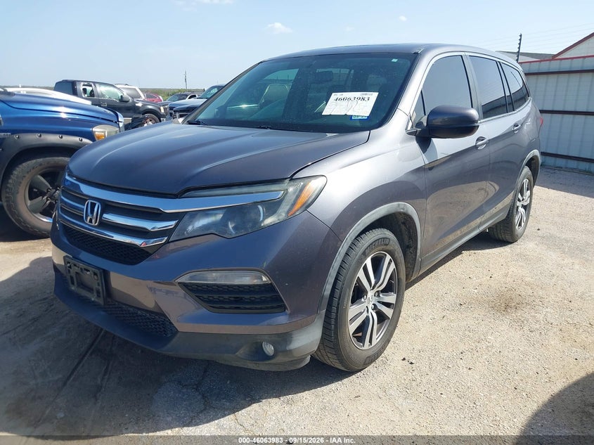 HONDA PILOT 2016 VIN 5FNYF5H59GB036764