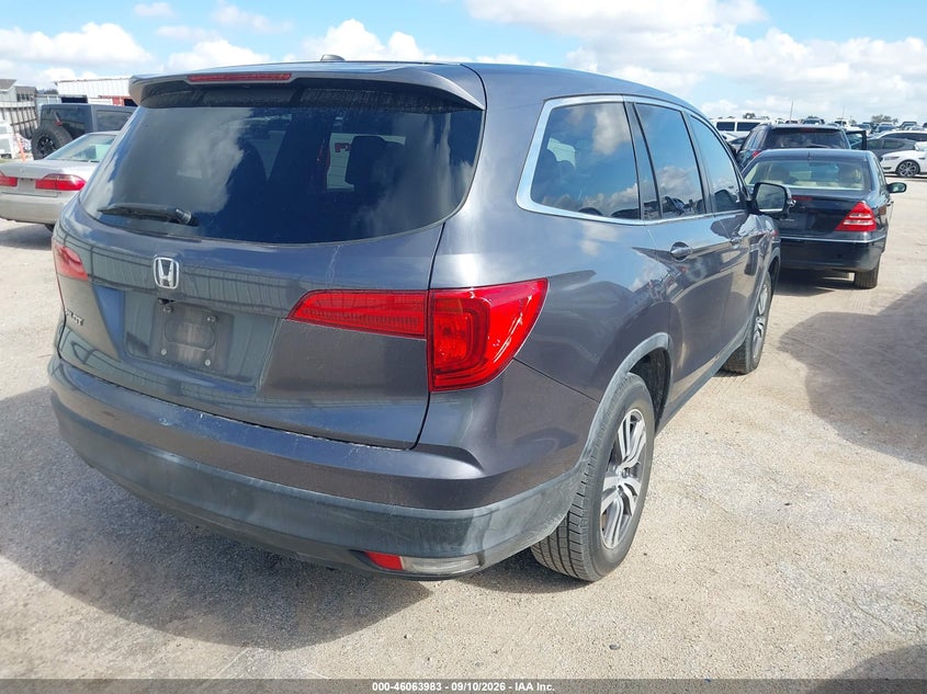 HONDA PILOT 2016 VIN 5FNYF5H59GB036764