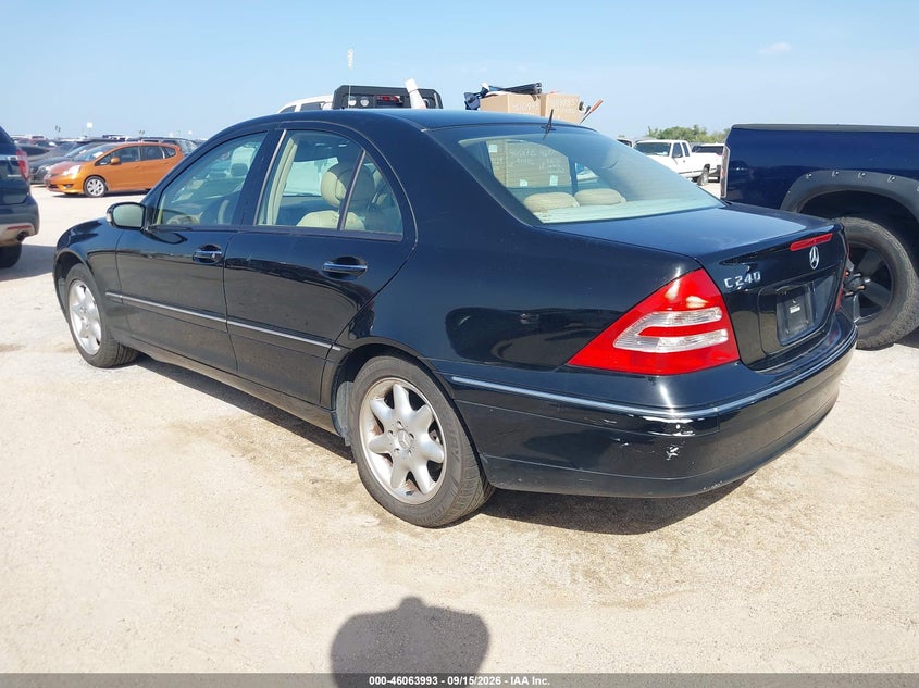 MERCEDES-BENZ C 240 2001 VIN WDBRF61J31F096994