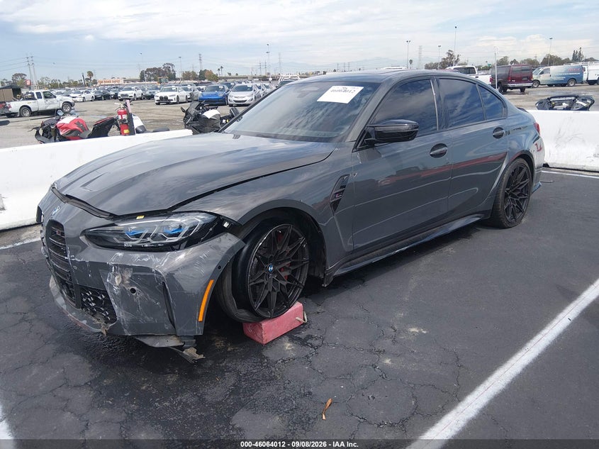 Vin: wbs43ay0xrfr99443, lot: 46563539, bmw m3 competition xdrive 20242