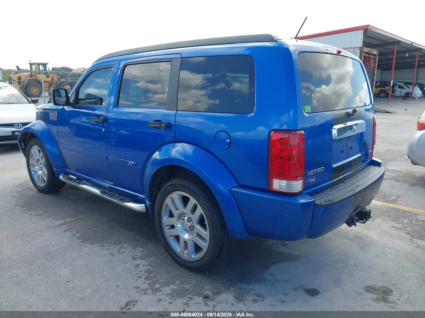 DODGE NITRO 2008 VIN 1D8GT58668W101307