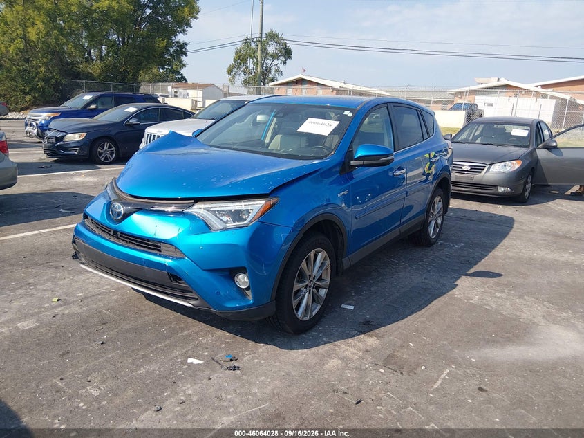 Vin: jtmdjrevxjd178712, lot: 46563555, toyota rav4 hybrid limited 20182