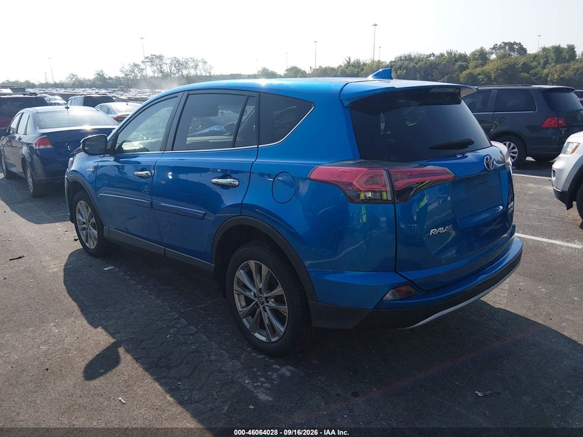Vin: jtmdjrevxjd178712, lot: 46563555, toyota rav4 hybrid limited 20183