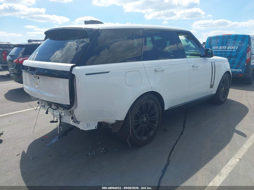 Vin: salkp9fu0ra224694, lot: 46563560, land rover range rover p400 se 20244