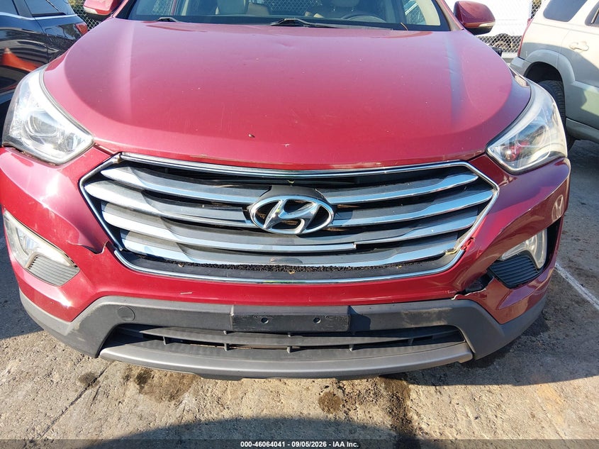 2013 HYUNDAI SANTA FE SPORT UTILITY VEHICLE 3.3L V-6 DI, DOHC, VVT, REGULAR , 290HP