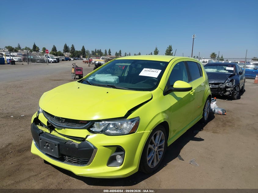 Vin: 1g1jd6sb8k4112284, lot: 46563581, chevrolet sonic lt auto 20192