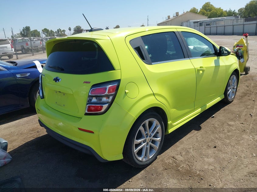 Vin: 1g1jd6sb8k4112284, lot: 46563581, chevrolet sonic lt auto 20194