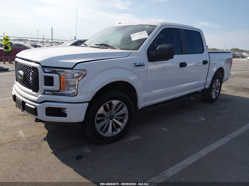 Vin: 1ftew1ep7jkf20072, lot: 46563602, ford f-150 xl 20182