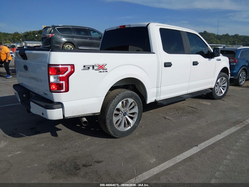 Vin: 1ftew1ep7jkf20072, lot: 46563602, ford f-150 xl 20184