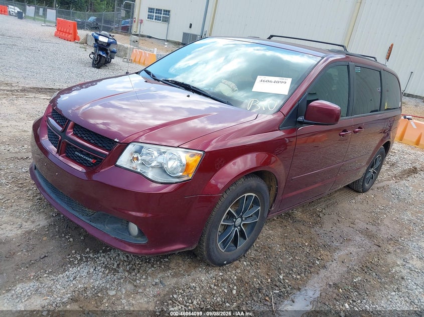 Vin: 2c4rdgeg2hr672623, lot: 46563626, dodge grand caravan gt 20172
