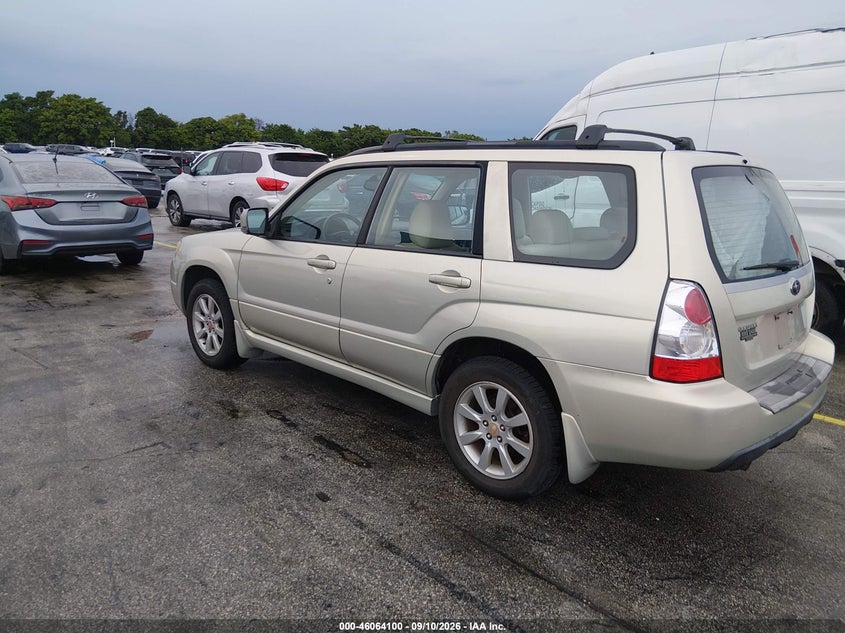 2007 SUBARU FORESTER auction photo 3