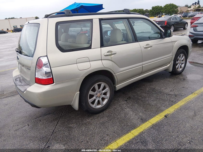 2007 SUBARU FORESTER auction photo 4