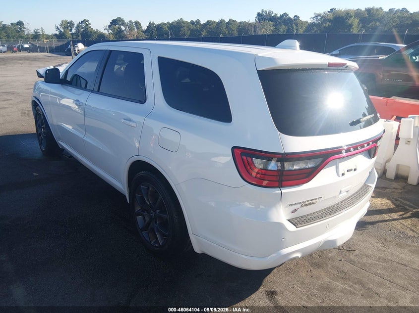 Vin: 1c4sdjct3jc434468, lot: 46563631, dodge durango r/t 20183