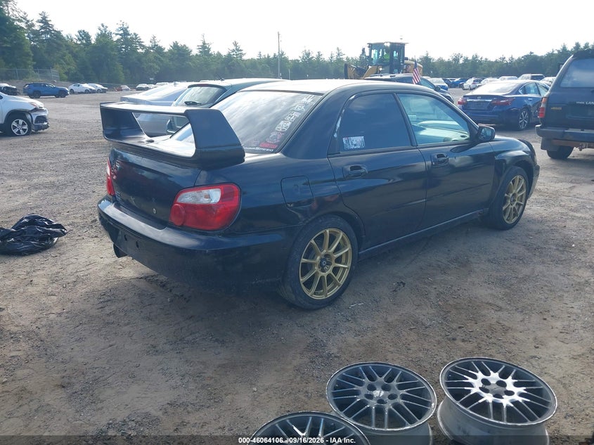 SUBARU IMPREZA 2005 VIN JF1GD29695G507103
