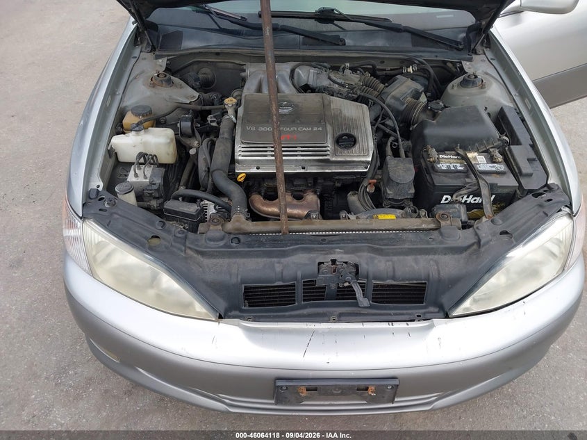 LEXUS ES 300 2001 VIN JT8BF28G215105498