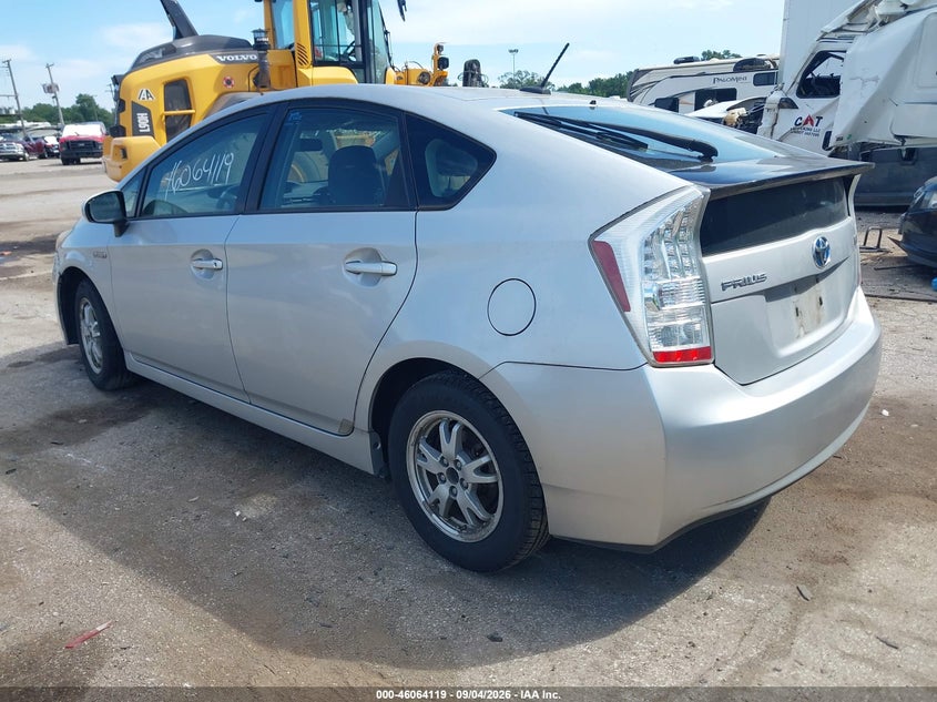 Vin: jtdkn3du1a0218734, lot: 46563646, toyota prius ii 20103