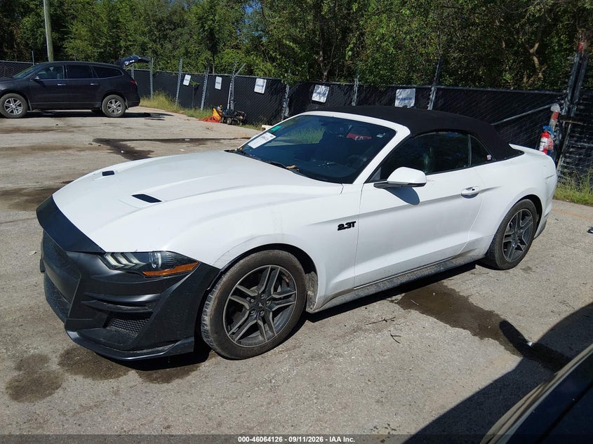 Vin: 1fatp8uh2k5171089, lot: 46563653, ford mustang ecoboost premium 20192