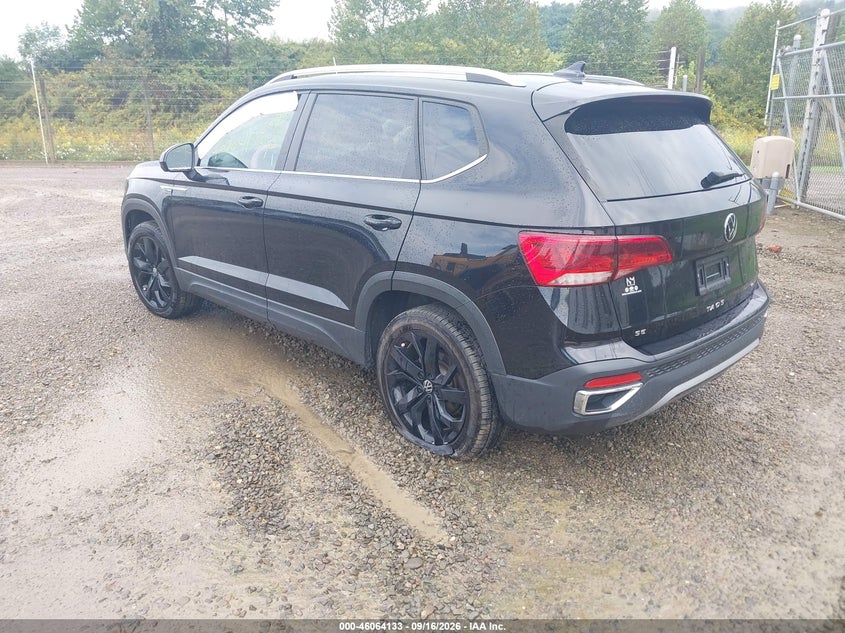 Vin: 3vvnx7b27pm328713, lot: 46563660, volkswagen taos 1.5t se 20233