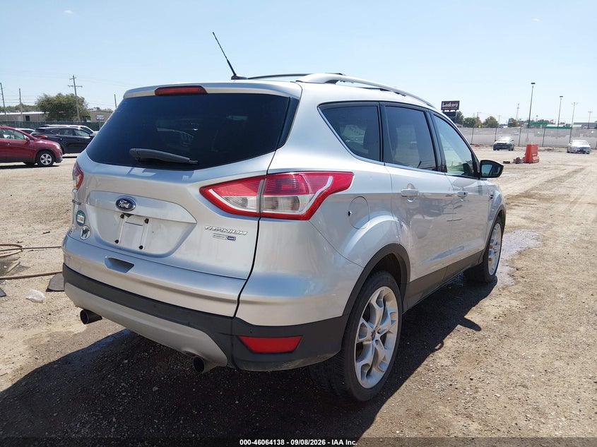 Vin: 1fmcu9j95dua34089, lot: 46563666, ford escape titanium 20134