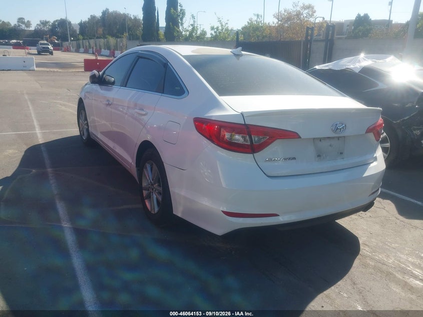 Vin: 5npe24af9hh588926, lot: 46563680, hyundai sonata se 20173