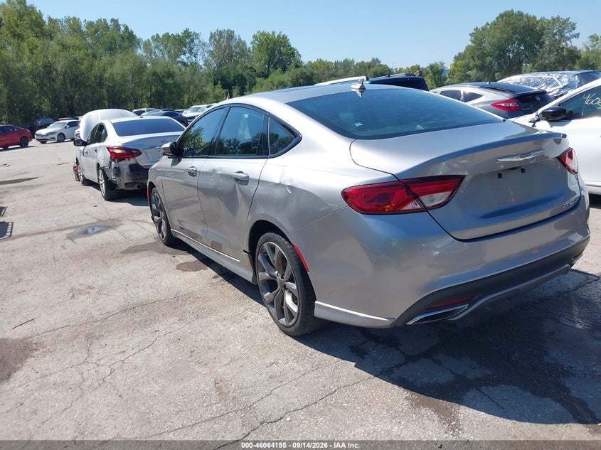 Vin: 1c3cccbg5gn110026, lot: 46563681, chrysler 200 s 20163