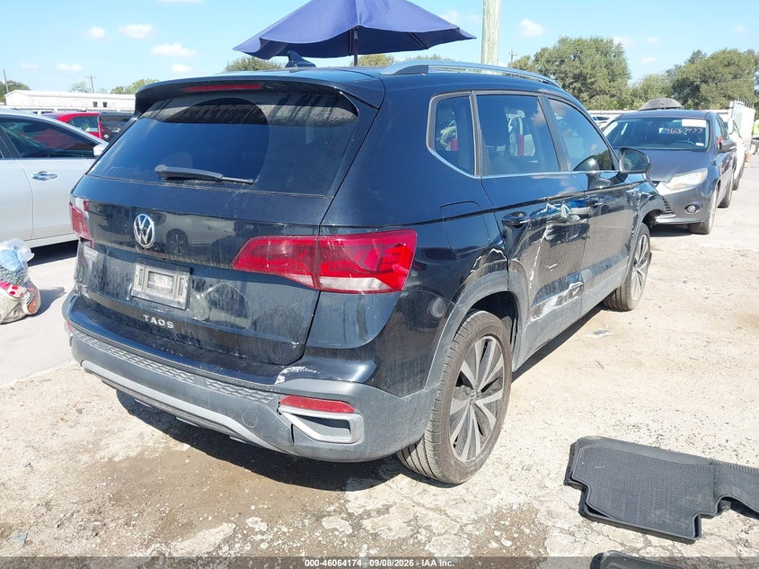 2023 VOLKSWAGEN TAOS auction photo 4