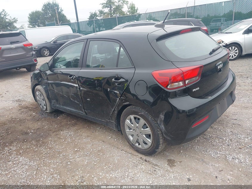 Vin: 3kpa25ad7pe557728, lot: 46563705, kia rio 5-door s 20233