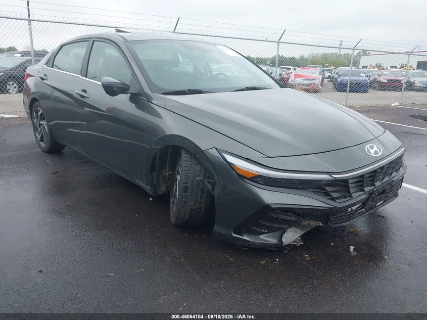 Vin: kmhlp4dg8ru731297, lot: 46563711, hyundai elantra limited 2024 img_1