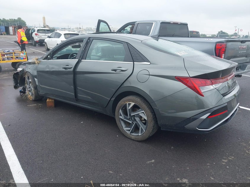 Vin: kmhlp4dg8ru731297, lot: 46563711, hyundai elantra limited 20243