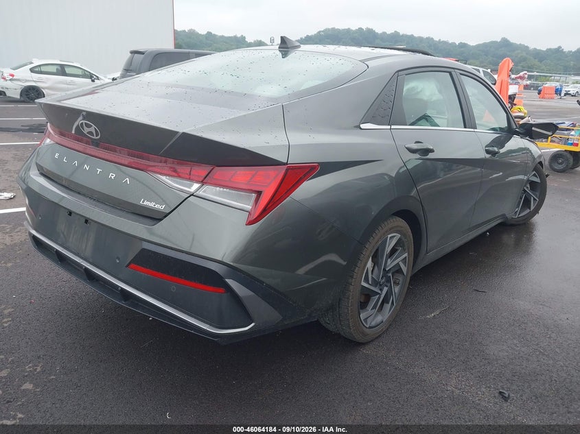 Vin: kmhlp4dg8ru731297, lot: 46563711, hyundai elantra limited 20244