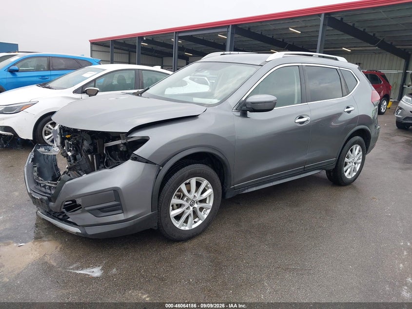 2020 Nissan Rogue Sv Intelligent Awd, Удар спереди, IAAI, VIN KNMAT2MV0LP521504 — фото 2