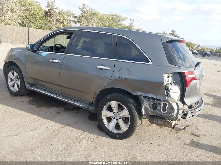 Vin: 2hnyd2h60ah532173, lot: 46563714, acura mdx technology package 20103