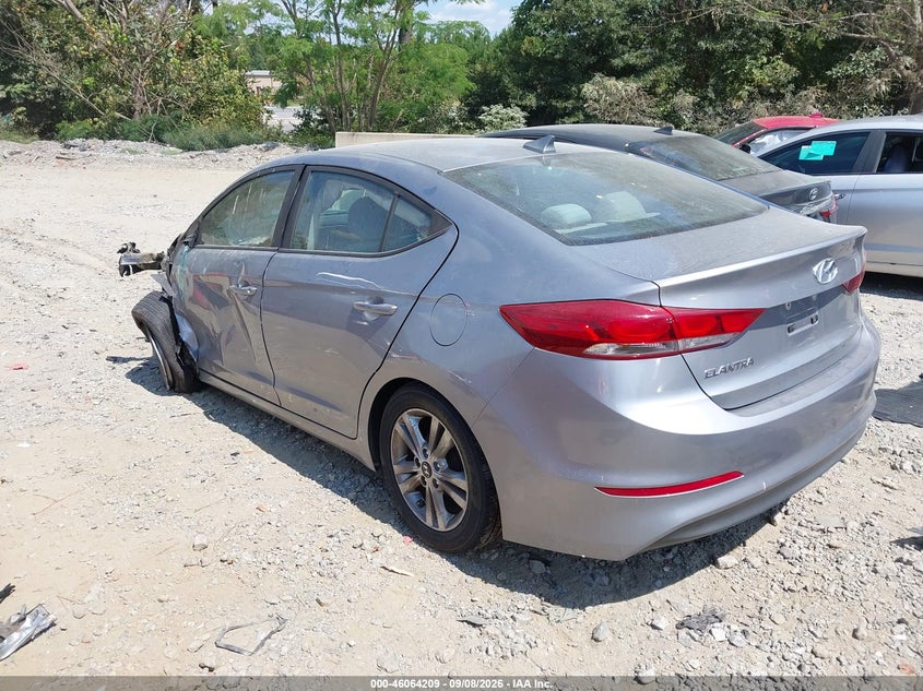 Vin: 5npd84lf7hh033657, lot: 46563736, hyundai elantra se 20173